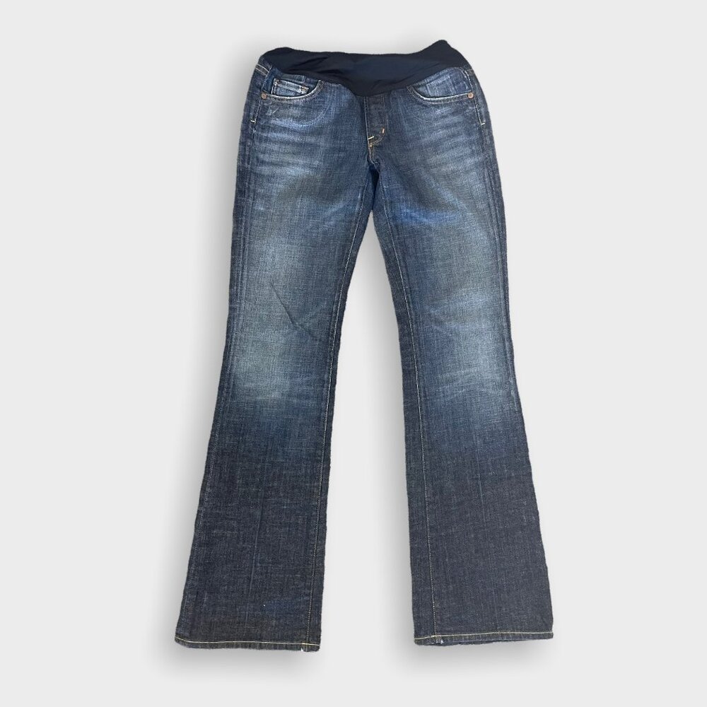 Premium Bootcut, Low Panel Maternity Jeans- sz 29